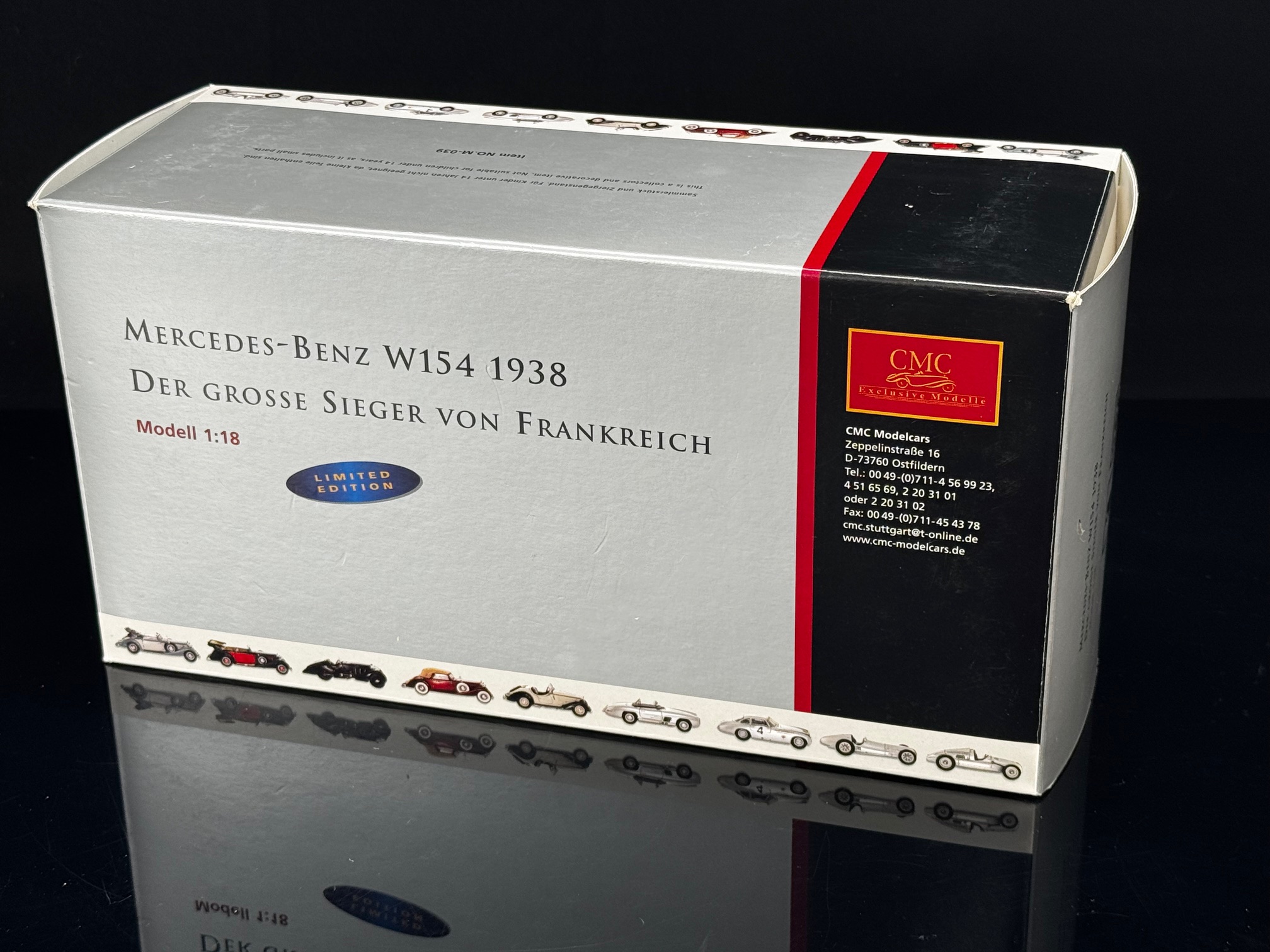 CMC Mercedes-Benz W154, Start-Nr. 26, 1938 - 1/18 – Bild 2