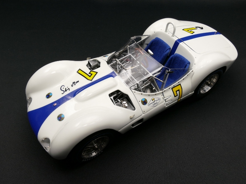 CMC Maserati Tipo 61 Birdcage, GP Cuba Havanna #7 /SIGNATUR EDITION Stirling Moss - 1/18 – Bild 2