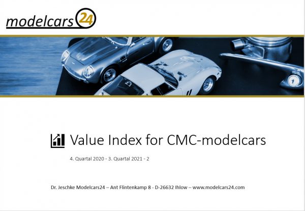 CMC Value Index for collector modelcars modelcars24