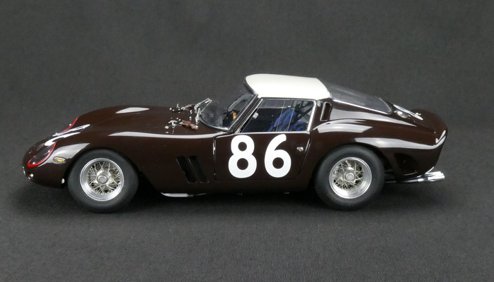 CMC Ferrari 250 GTO, Rennversion Targa Florio 1962 #86 - 1/18 – Bild 2