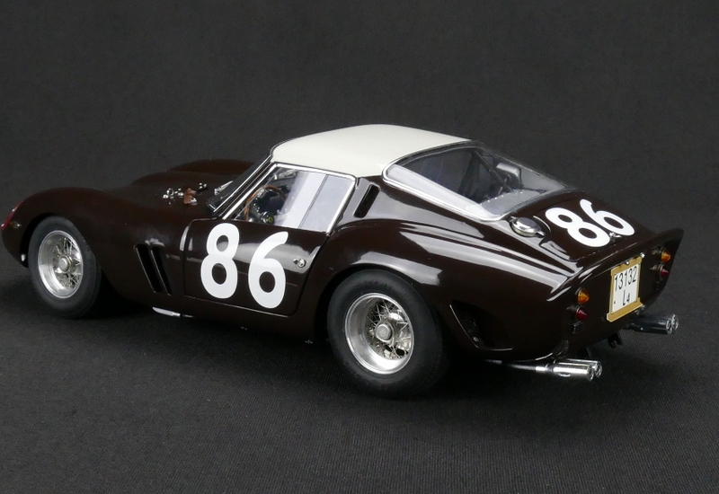 CMC Ferrari 250 GTO, Rennversion Targa Florio 1962 #86 - 1/18 – Bild 3