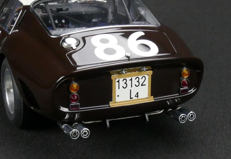 CMC Ferrari 250 GTO, Rennversion Targa Florio 1962 #86 - 1/18 – Bild 7