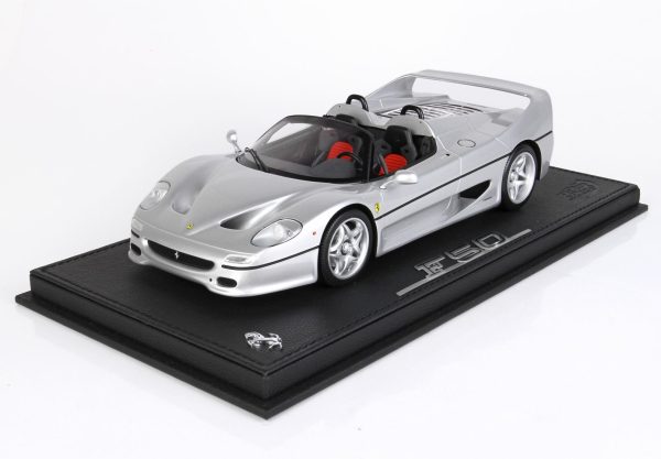 BBR Ferrari F50 Coupe 1995 Spider version|metallic silver nurburgring