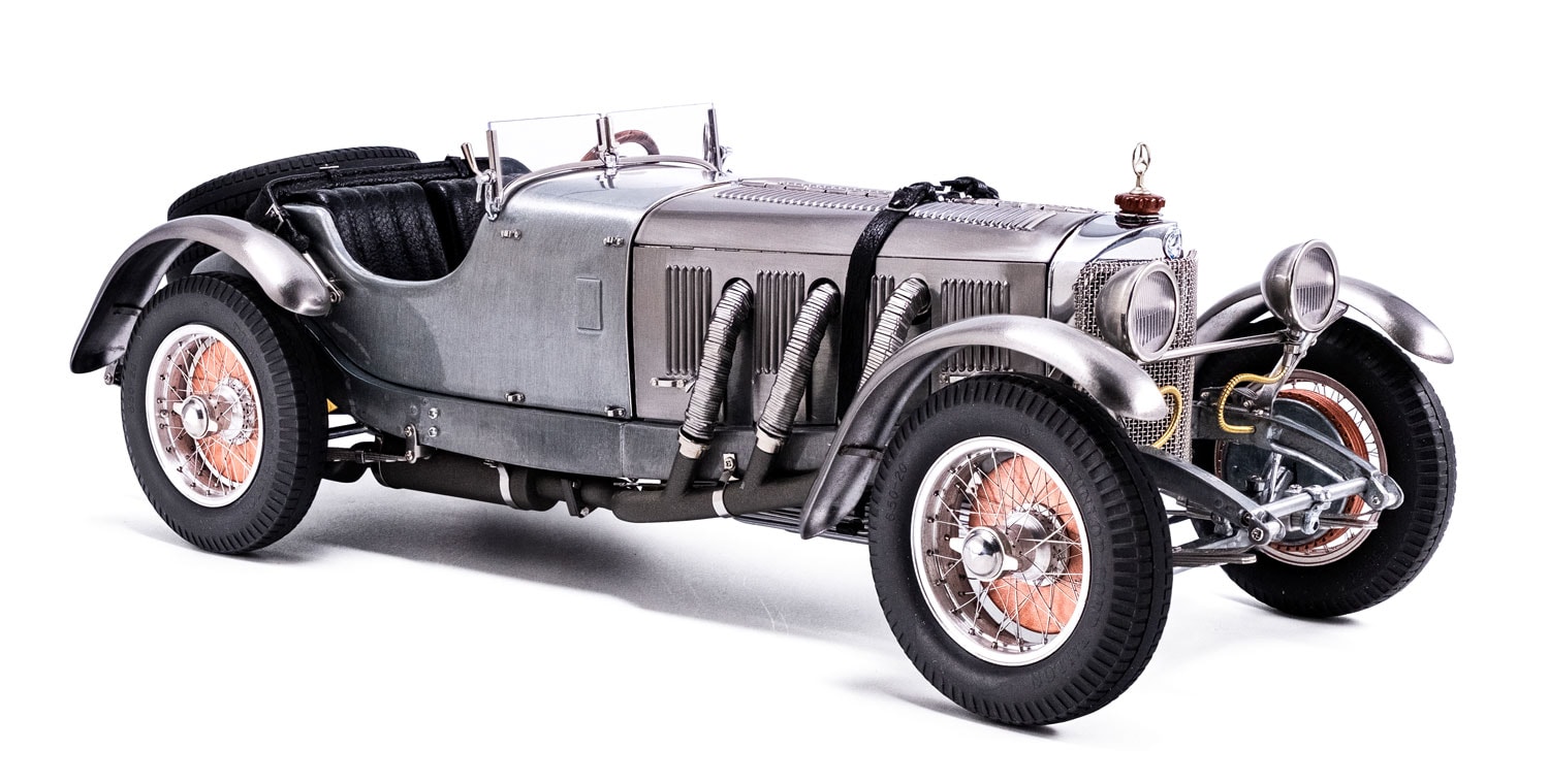 CMC Mercedes SSK, 1930, clair limité 600 - 1/18