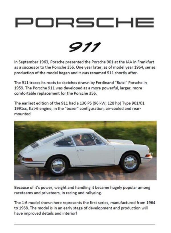 Porsche 911 Matrix 1:6