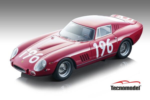 Tecnomodel Ferrari 275 GTB/C Competizione Targa Florio 1965 #196 Driven by: G. Biscaldi, B. Deserti