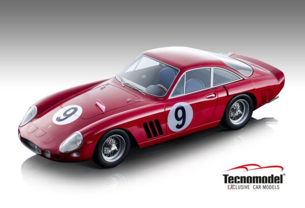 Tecnomodel Ferrari 330 LMB Le Mans 24h 1963 car #9 Driver P.Noblet - J.Guichet DNF