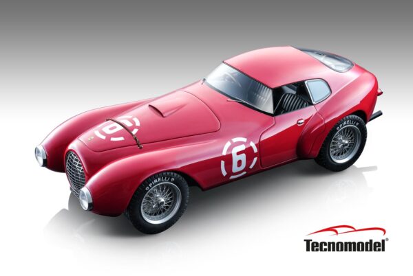 Tecnomodel Ferrari 166/212 "Uovo" 1952 Pescara #6 - Fabrizio Serena di Lapigio, Guido Mancini