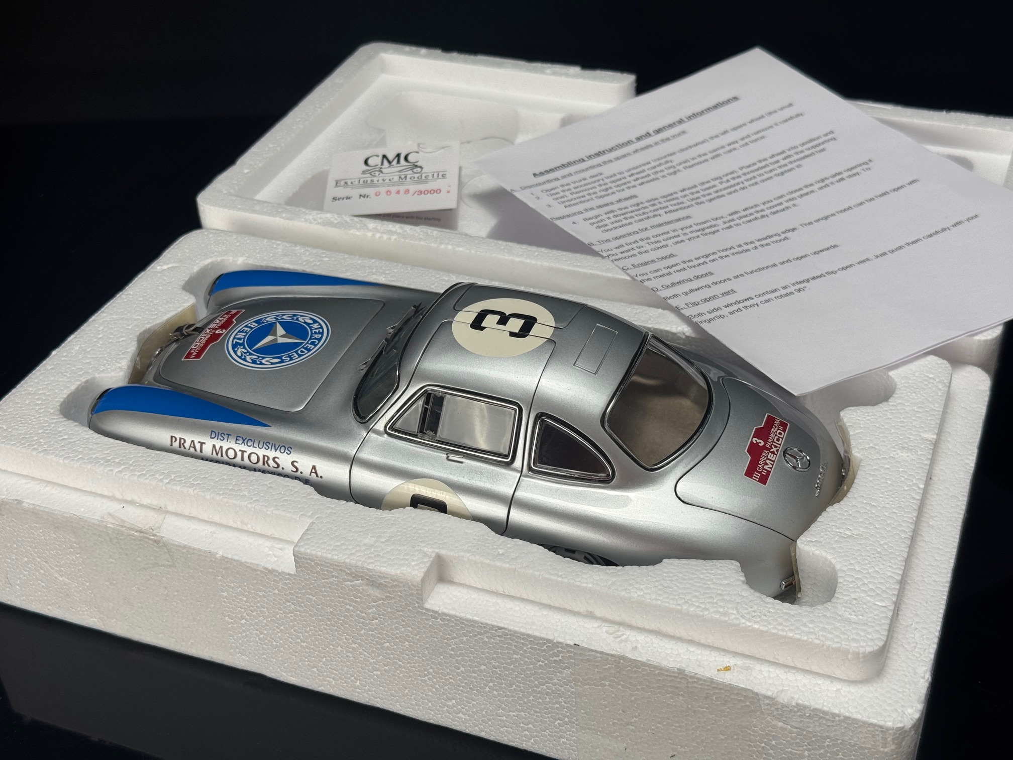 CMC Mercedes-Benz 300SL Panamericana - 1/18 – Bild 3