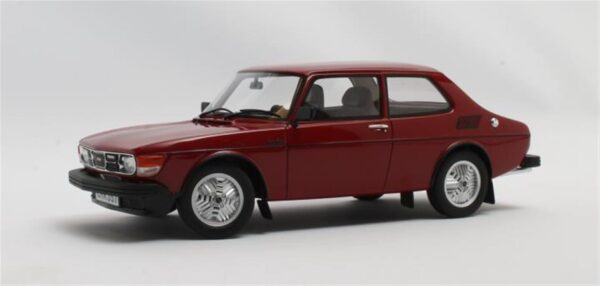 Cult Scale Saab 99 Turbo red '78