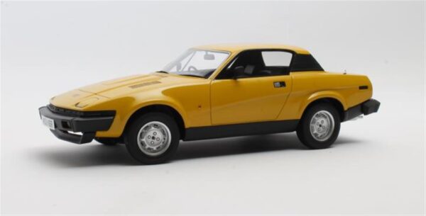 Cult Scale Triumph TR7 Coupe yellow 79-82
