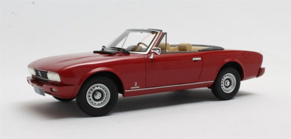 Cult Scale Peugeot 504 cabriolet 1983 red metallic