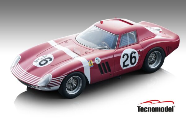 Tecnomodel Ferrari 250 GTO 64 Reims 12h 1964 car #26 Winner Driver: P. Rodriguez - N. Vaccarella
