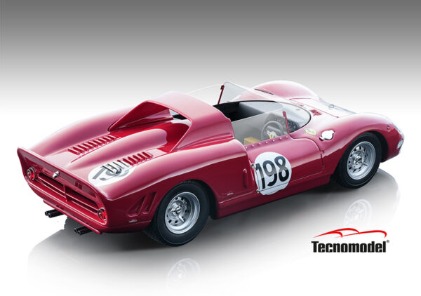 Tecnomodel Ferrari 275 P2 Targa Florio 1965 Winner #198 Driven by: Nino Vaccarella, Lorenzo Bandini