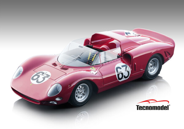 Tecnomodel Ferrari 275 P2 Monza 1000 km 1965 Winner #63 Driven by: Mike Parkes, Jean Guichet