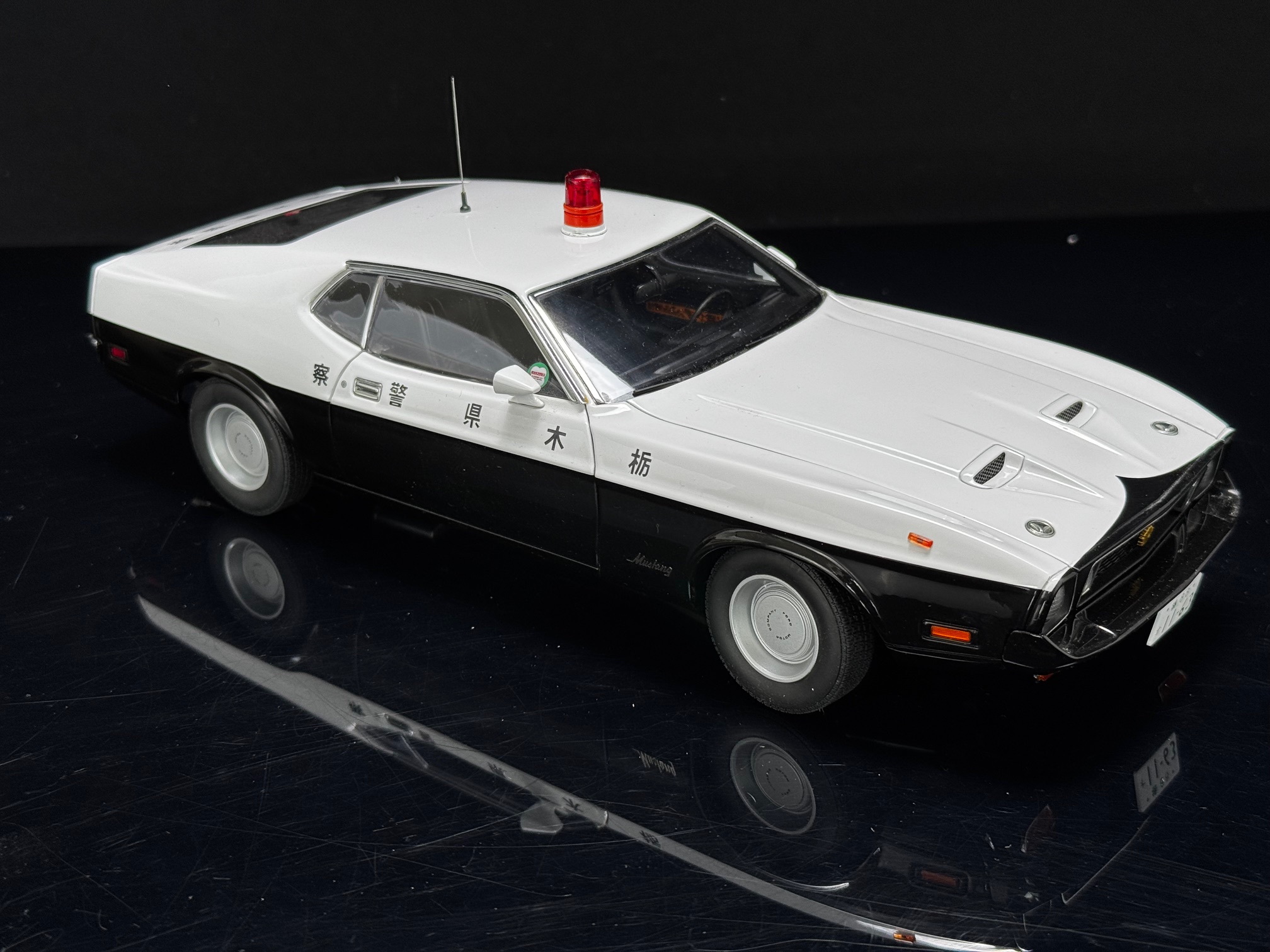 AUTOart Ford Mustang Mach 1 Japanese Police - 1/18