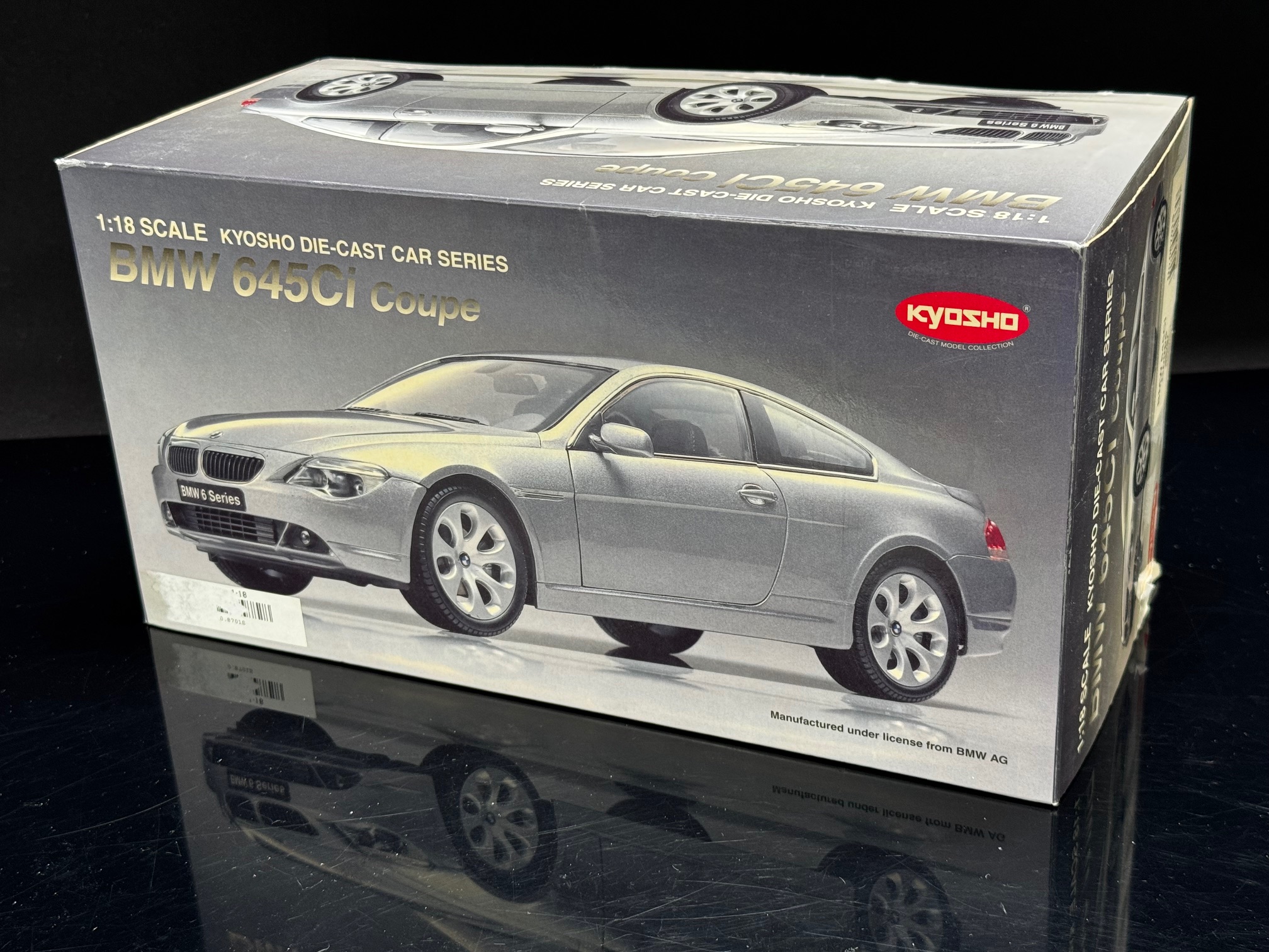 Kyosho BMW 645 CSI silver - 1/18 – Bild 6