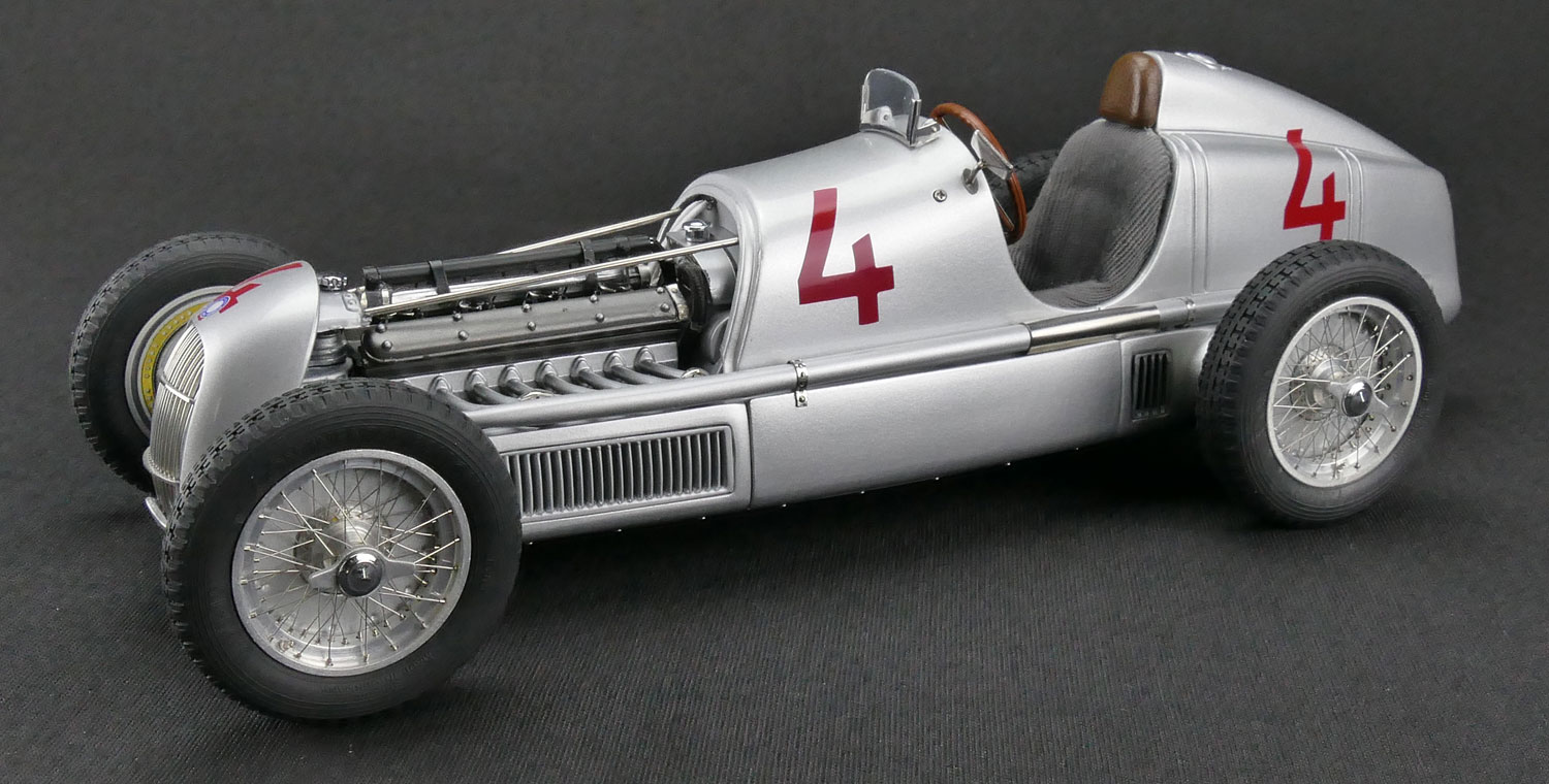 CMC Mercedes-Benz W25, GP Monaco # 4, Luigi Fagioli, 1935 - 1/18 - Immagine 4