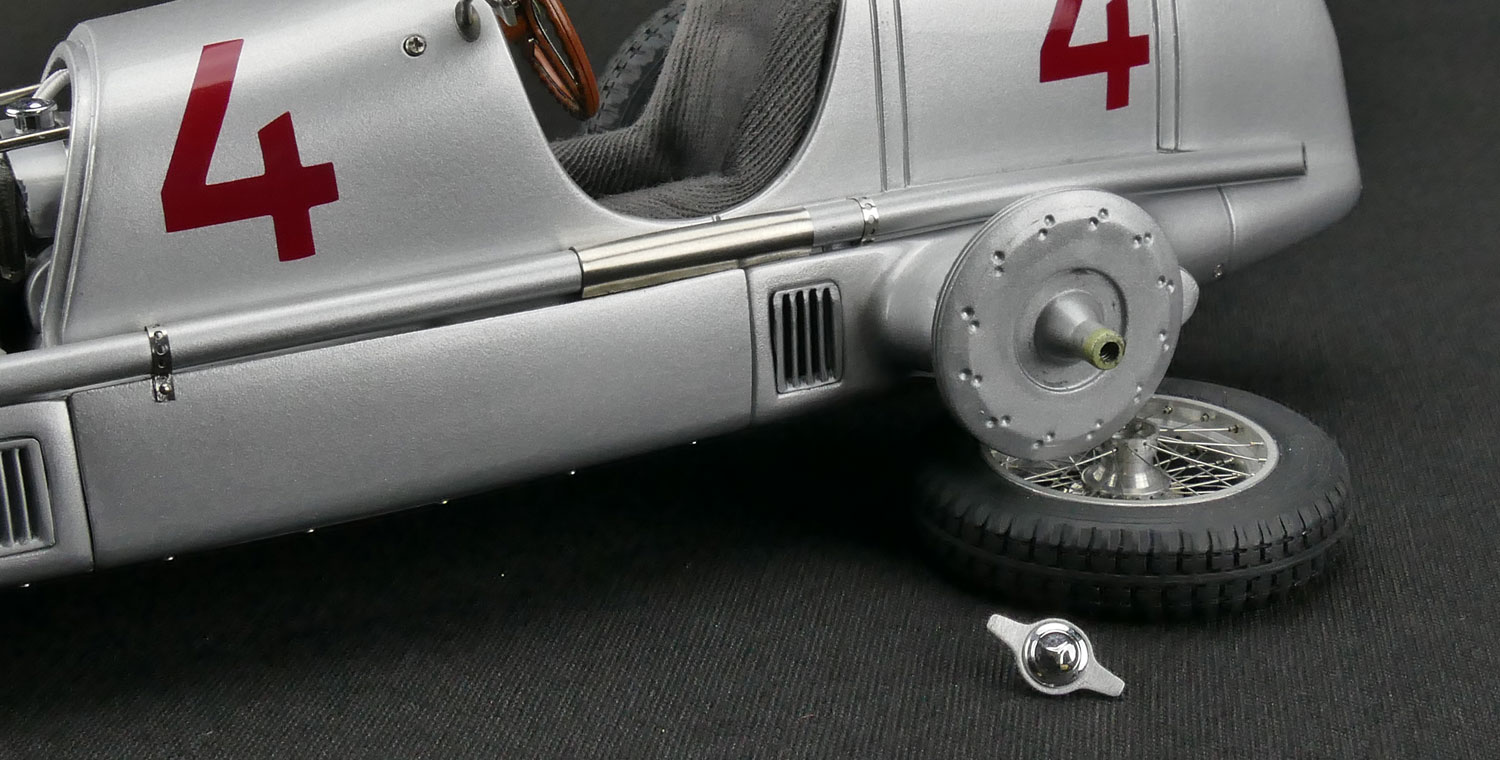 CMC Mercedes-Benz W25, GP Monaco # 4, Luigi Fagioli, 1935 - 1/18 - Immagine 10