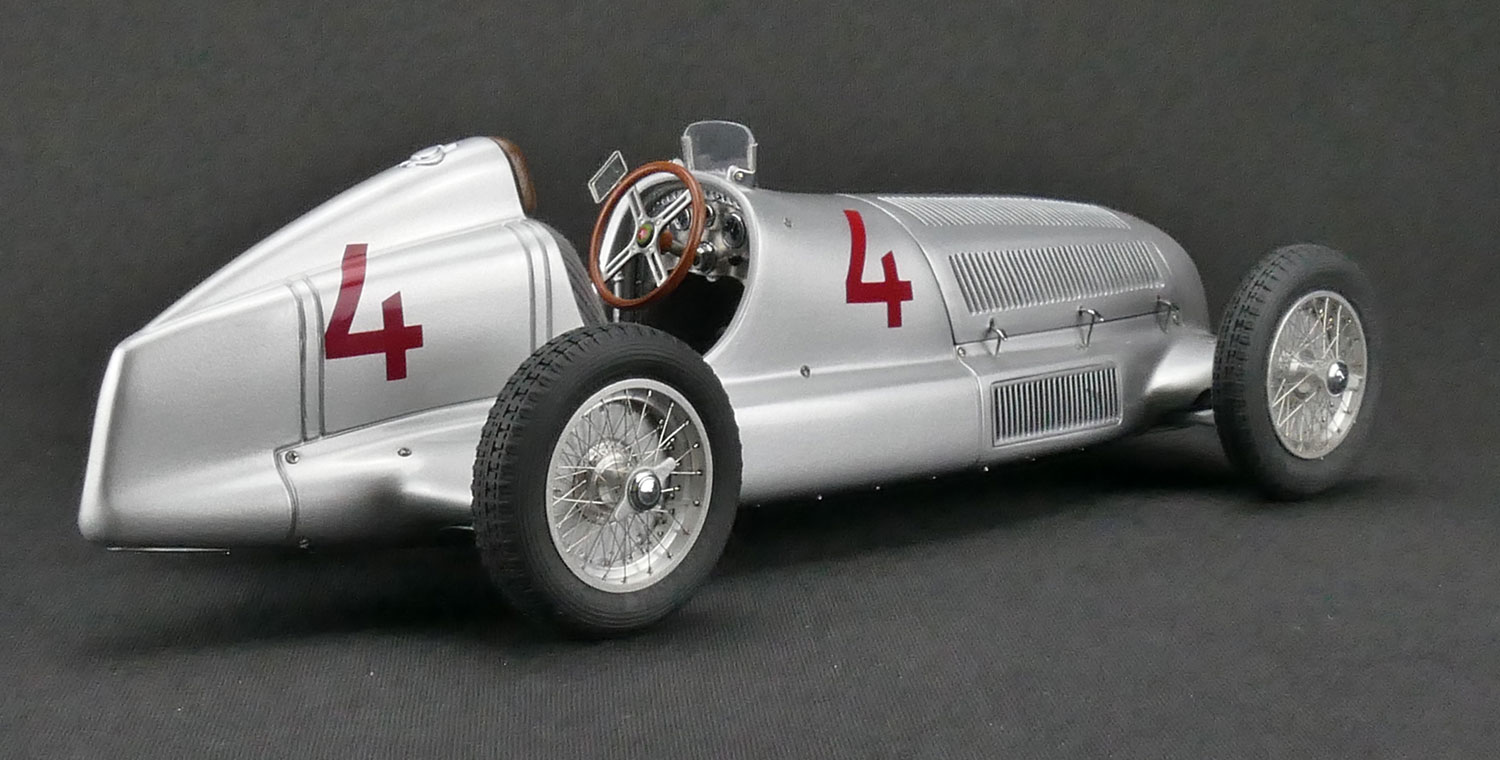 CMC Mercedes-Benz W25, GP Monaco # 4, Luigi Fagioli, 1935 - 1/18 - Immagine 12