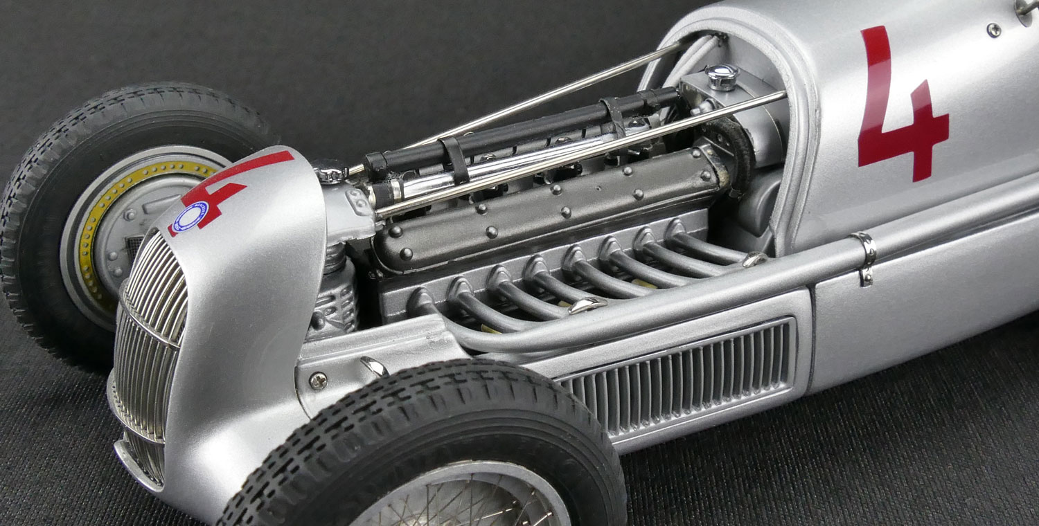 CMC Mercedes-Benz W25, GP Monaco # 4, Luigi Fagioli, 1935 - 1/18 - Immagine 5
