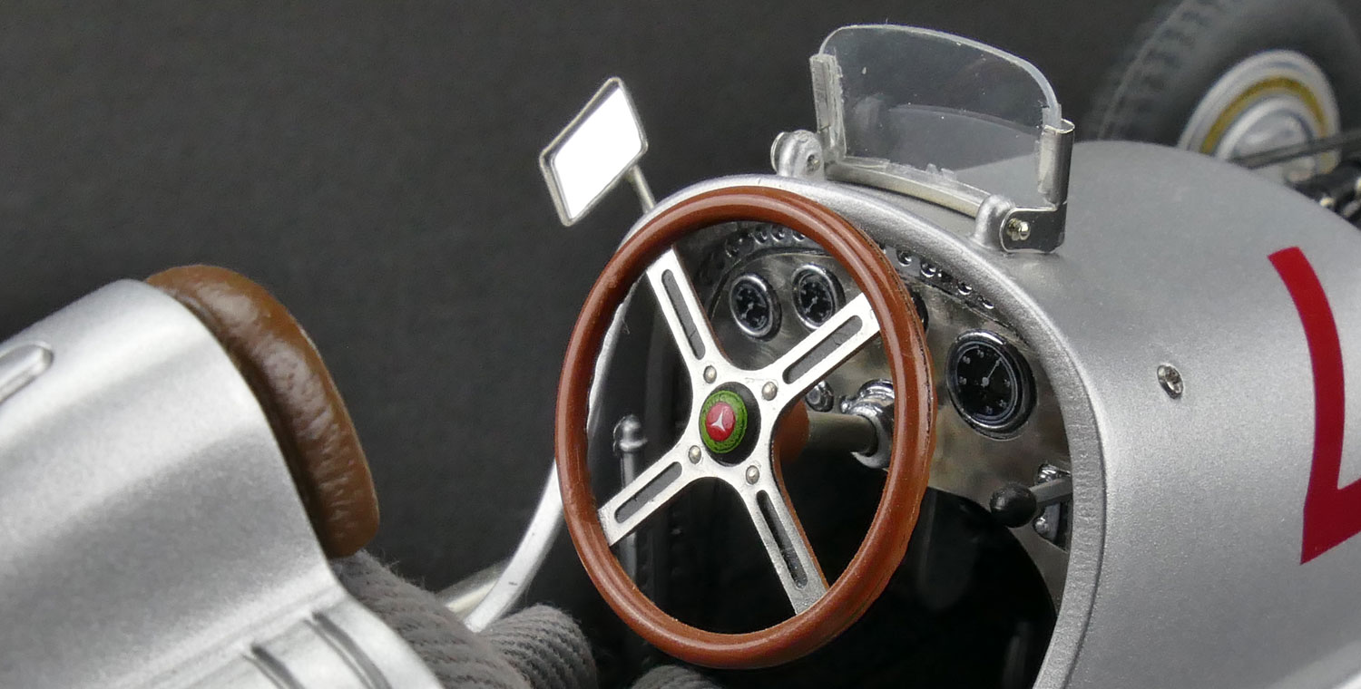 CMC Mercedes-Benz W25, GP Monaco # 4, Luigi Fagioli, 1935 - 1/18 - Immagine 6
