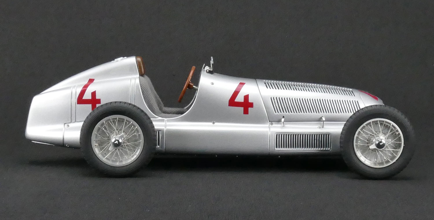 CMC Mercedes-Benz W25, GP Monaco # 4, Luigi Fagioli, 1935 - 1/18 - Immagine 3