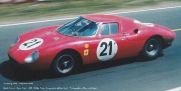 CMC CMC Ferrari 250 LM, Gewinner 24H Frankreich 1965, #21, Chassis 5893, Rindt/Gregory, RHD