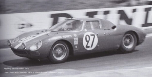 CMC CMC Ferrari 250 LM, 6. Platz 24H Frankreich 1965, #27,Chassis 6119,Spoerry/Boller,RHDLimited