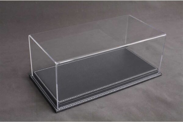 Atlantic Mulhouse 1/12 Scale Display Case with Anthracite leather base Anthracite