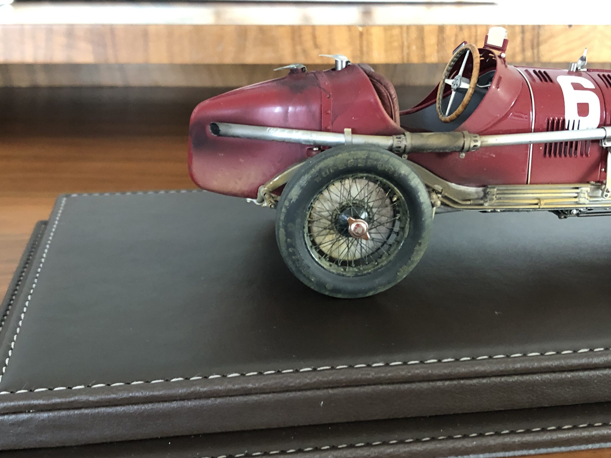 modelcars24 authentic Alfa Romeo P3 Caracciola, winner GP Monza 1932, one of six - 1/18 – Bild 5