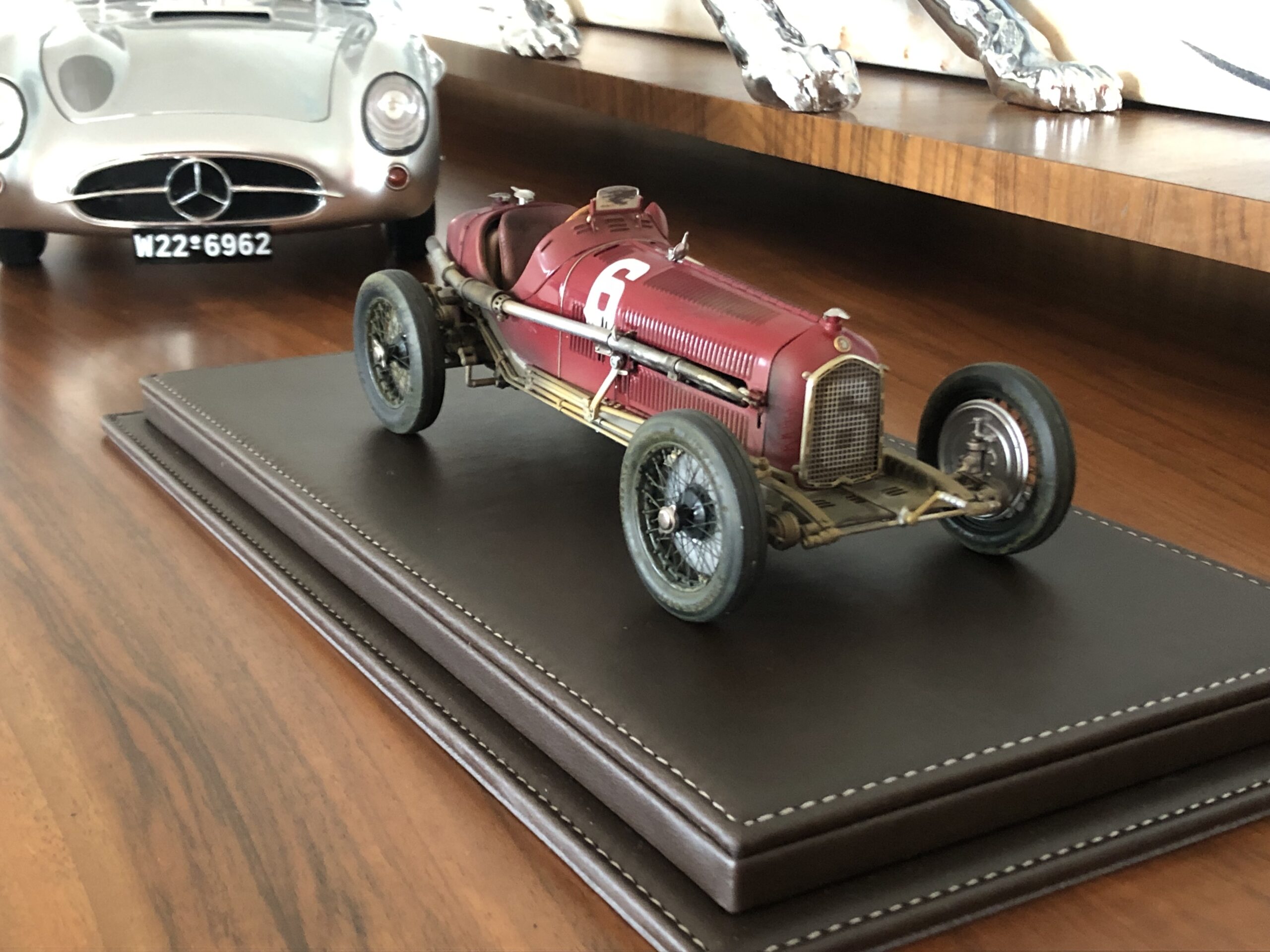 modelcars24 authentic Alfa Romeo P3 Caracciola, winner GP Monza 1932, one of six - 1/18 – Bild 2