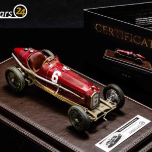modelcars24 本物のアルファロメオP3 カラッチョーラ、1932年モンツァGP優勝、6台のうちの1台 - 1/18