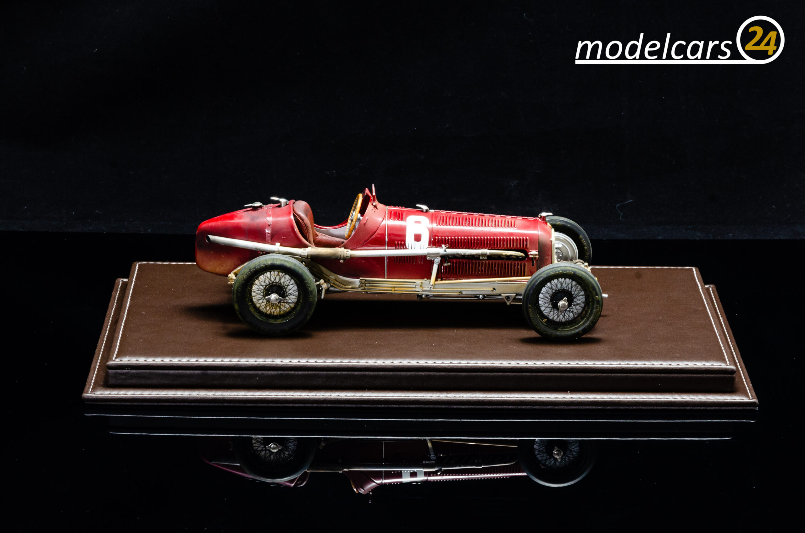 modelcars24 authentic Alfa Romeo P3 Caracciola, winner GP Monza 1932, one of six - 1/18 – Bild 3