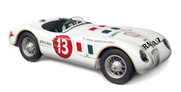 CMC Jaguar C Type, 1954, Carrera Panamericana, Fancisco Ibarra / Fernando Pinal #13
