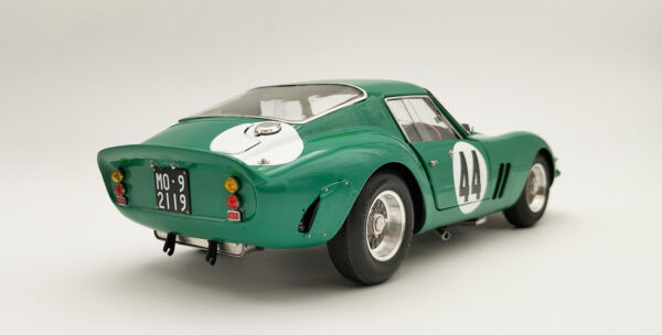 CMC Ferrari 250 GTO, David Piper #44 M-248, 2nd OA & 2nd GT Class, 1962 Silverstone Chassis 4491GT, Limited Edition 2000 – Bild 6