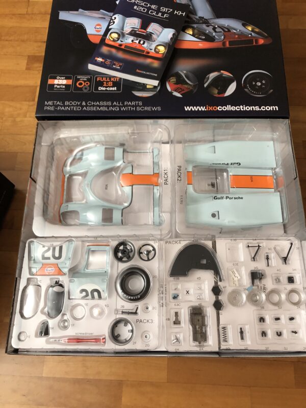 IXO Porsche 917 KH #20 Gulf Bausatz 1:8 – Bild 9