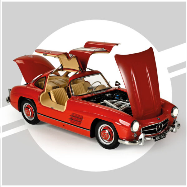 Komplettset Mercedes-Benz 300 SL rot