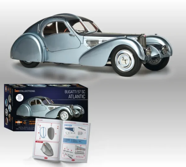 IXO Bugatti Atlantic 57sc 1/8 Kit – Bild 2
