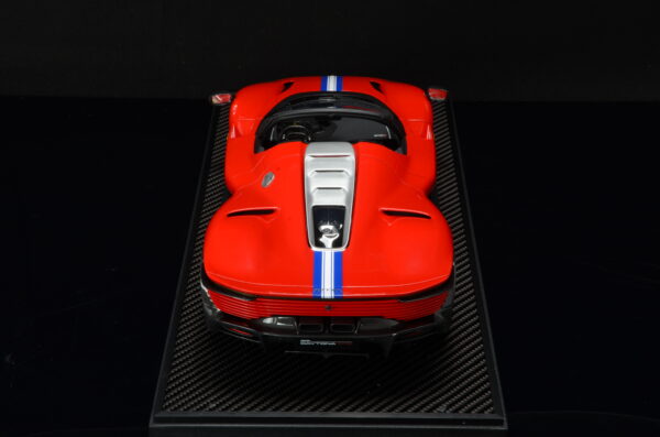 BBR Ferrari Daytona SP3 Serie Icona Red Corsa - Open Roof 1:12 – Bild 21