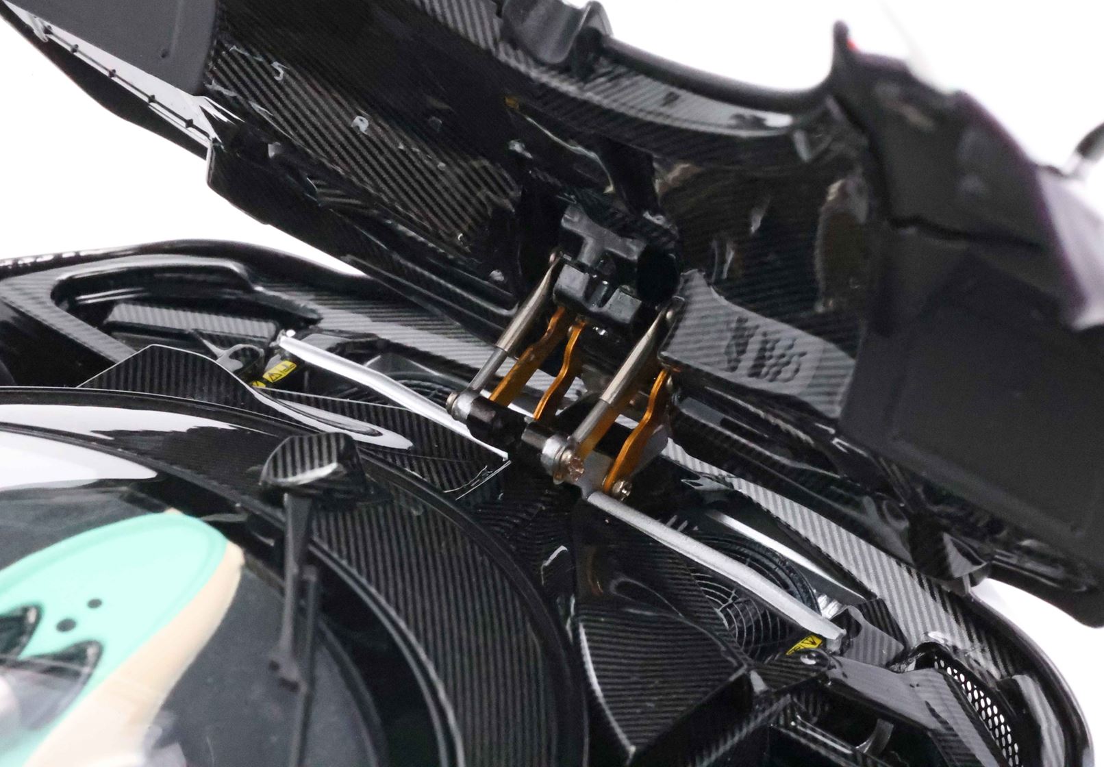 BBR Pagani Huayra Dinastia Yazi diecast full open purple carbon fiber BASIC PACK - 1/18 - Image 5