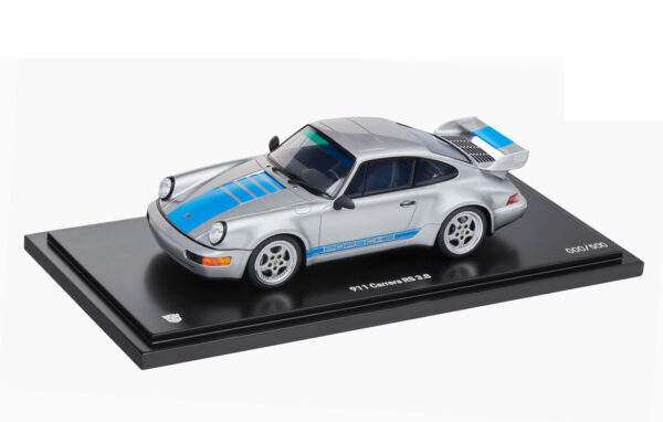 Porsche Industrial Porsche 964 Carrera RSR 3.8 Mirage silver/blue 1:18 - Limited to 500 pieces