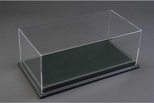 Atlantic Mulhouse 1/12 Scale Display Case with Green leather base Green