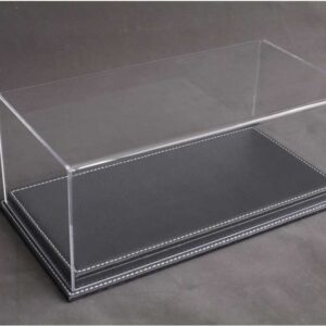 Atlantic Mulhouse 1/12 Scale Display Case with Anthracite leather base Anthracite
