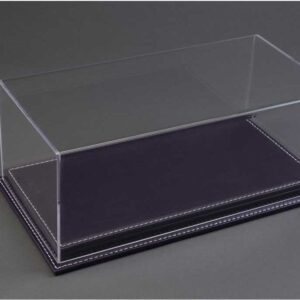 Atlantic Mulhouse 1/8 Scale Display Case with leather base Purple