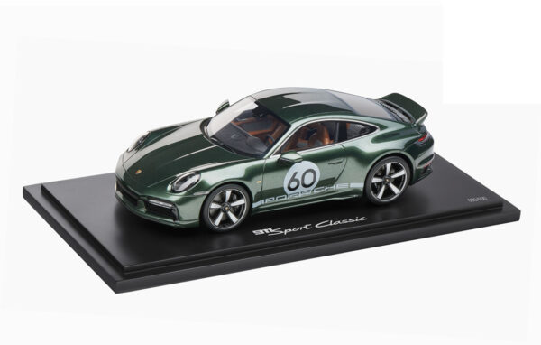 Porsche Industrial Porsche 911 Sport Classic (992) oak green metallic 1:18 - Limited to 500 pieces