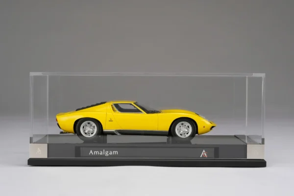 Amalgam Lamborghini Miura P400 SV Giallo Miura 1:18 – Bild 5