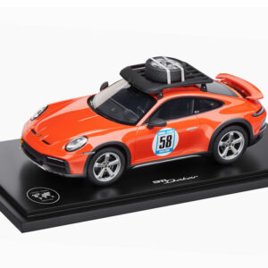 Porsche Industrial Porsche 911 Dakar (992) red 1:18 - Limited to 300 pieces