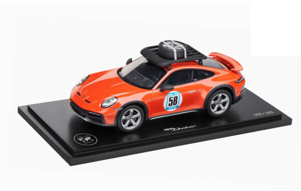 Porsche Industrial Porsche 911 Dakar (992) red 1:18 - Limited to 300 pieces