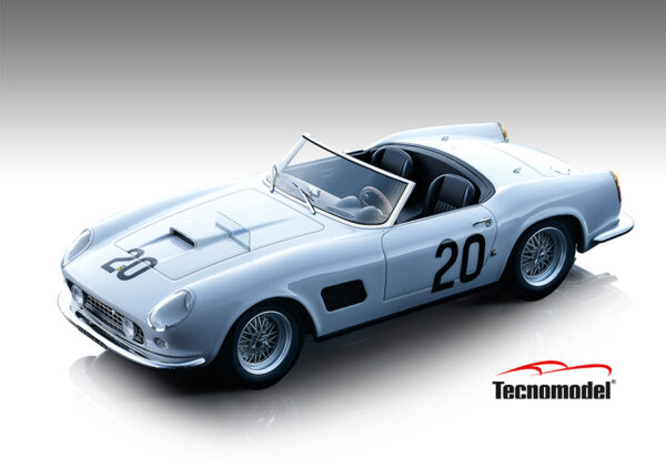 Tecnomodel Ferrari 250 GT California SWB 24h Le Mans 1960 Team NART #20 Driven by: Jo Schlesser, Bill Sturgis